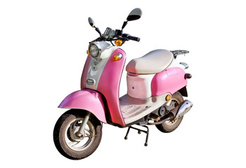 Pink Motorroller