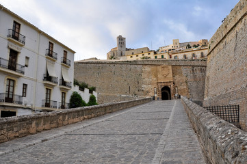 Portal de ses Taules, Dalt Vila, Eivissa (Spain)