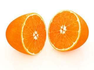 half oranges