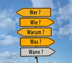 Wer wie was warum wann