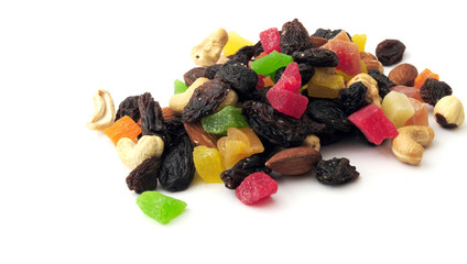 dried fruits and nuts