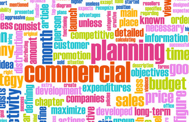 Fototapeta premium Commercial Planning