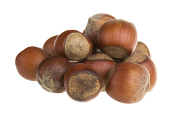 Dried hazelnuts