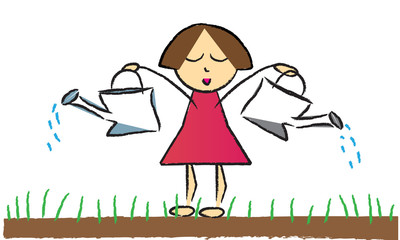 illustration jardinage