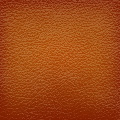 brown leather background. Vector illustration.