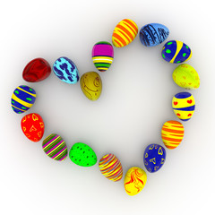 Easter heart