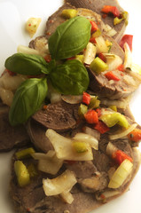 Lengua a la vinagreta