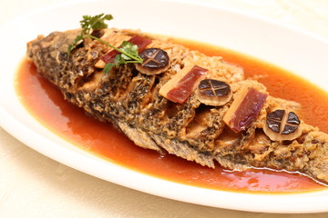 Braised carp