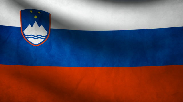 Slovenia flag.
