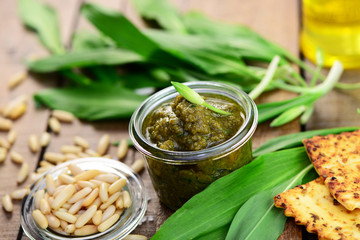 Bärlauch, Pesto