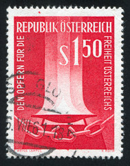 Flame and broken chain