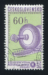 Part of steam condenser turbine