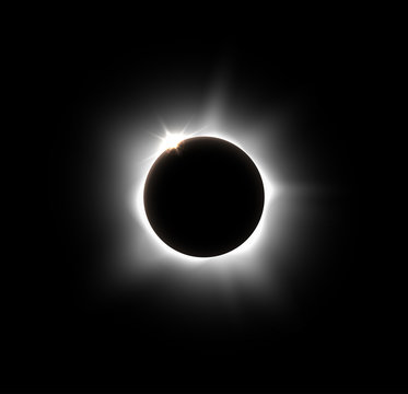 Naklejki Solar eclipse