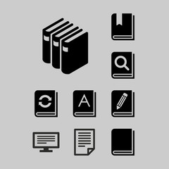 Book Icon set