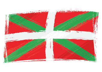 Grunge Basque Country flag - 51225523