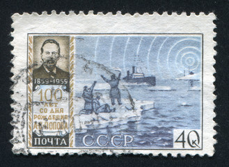 Alexander Popov and rescue from ice float