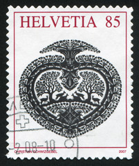 Paper cutting Heart by Christian Schwizgebel