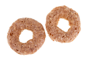 Two chocolate cereals ring