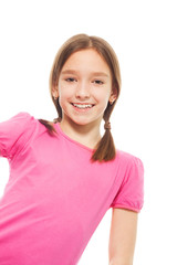 Fototapeta premium Nice and smiling girl