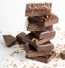stack of  chocolate