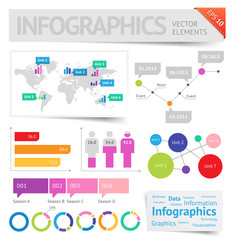 Infographic design elements