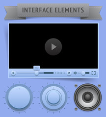 Fototapeta premium User interface elements