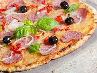 Pepperoni pizza