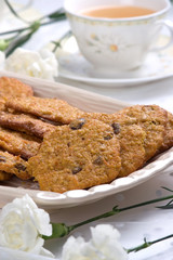 Healthy cookies with carrot