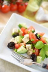 Tofusalat mit Gemüse