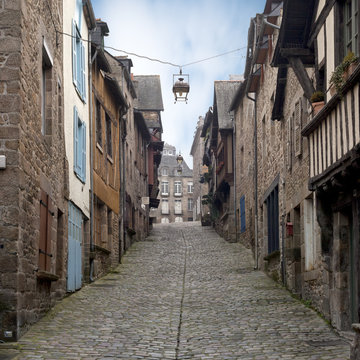 Rue du Jerzual - Dinan - Bretagne