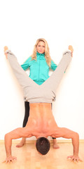junges Paar beim Sport