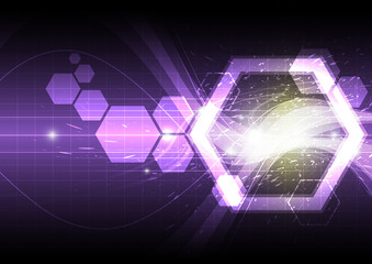 polygon shape abstract background