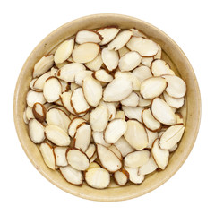 raw sliced almond