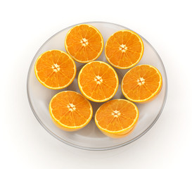half oranges