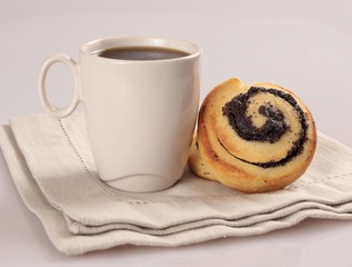 coffee and sweet rolls