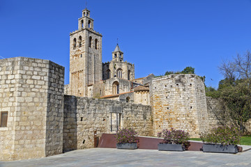 Fototapeta na wymiar Monastery Sant Cugat del Valles.Catalonia
