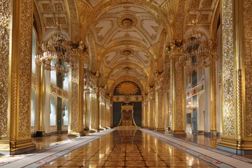 Papier Peint photo Monument historique Grand Palais du Kremlin,