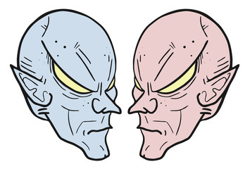 Face alien