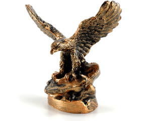 Fototapeta premium mountain eagle statue
