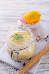home-baked mayonnaise