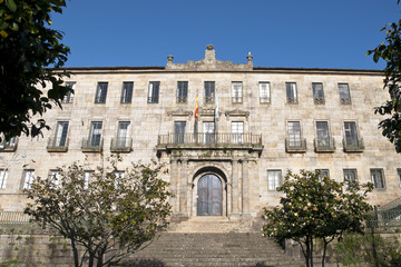Obraz premium Tax Office of Pontevedra, Galicia, Spain