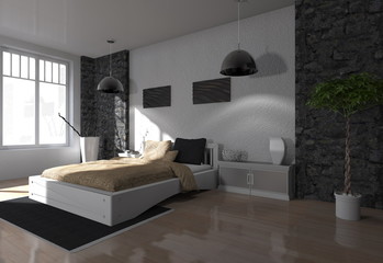 Wohndesign - Schlafzimmer modern