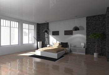 Wohndesign - Schlafzimmer modern