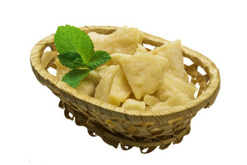 Hard estonian cheese