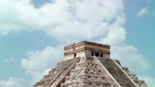Kukulkan Pyramid at Chichen Itza, Mexico