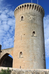 Bellver Castle in Palma de Mallorca, Spain