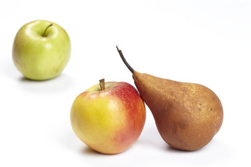 Birnen und Äpfel