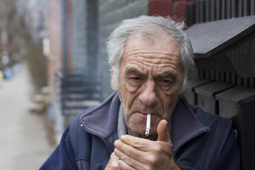 smoking man