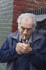 smoking man