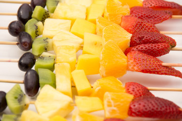 Fruit variates on stick